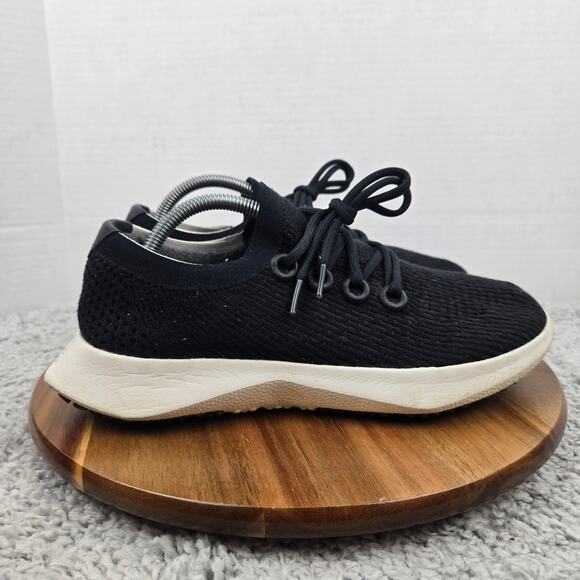 Allbirds Mens 9 Tree Dasher II 2 TD2 Black White Athletic Gym Daily Running Shoe - Picture 3 of 13